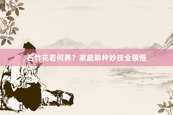 石竹花若何养？家庭耕种妙技全领悟